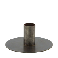 Metall-Kerzenh. vintage 10x10x4,5cm 124596