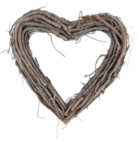 Reisigherz, grau 45x45x6cm 12505241