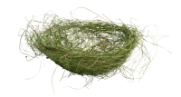 Heu-Nest gruen, DM20x7cm 21HEN10