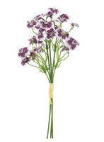 Nelken-Bund aubergine 27cm 22683-8