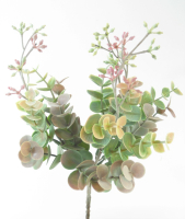 Eucalyptusbusch L26cm gruen/violett 230149-42
