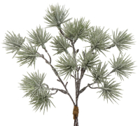 Kiefernpick ca. 25cm gruen beschneit 320065-42