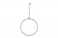 Metall-Ring 20cm schwarz 34969-074