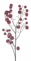 Wildapfel-Zweig rot ca. 83cm 42027-3