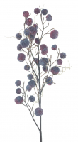 Wildapfel-Zweig lila ca. 83cm 42027-6