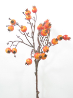 Hagebuttenzweig, 54cm orange 520026-37