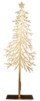 Metall-Baum B6cm H18cm gold 617120-92