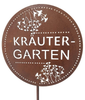 Stecker Kraeuergarten", D15cm L70cm-pick Rost 640008-65"