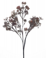 Bluetenzweig rot ca. 39cm 72153-3