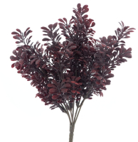 Blaetterbusch ca.  32cm rot 73627-3