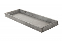 Holztablett 42x14x3cm natur 95333