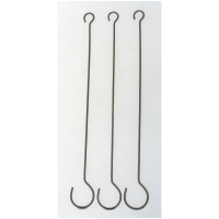 Haken L35cm S2mm Btl a 12 braun 993565-62